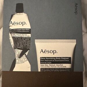Aesop Aromatique Hand Balm and Body Cleanser Set - shower room serenades